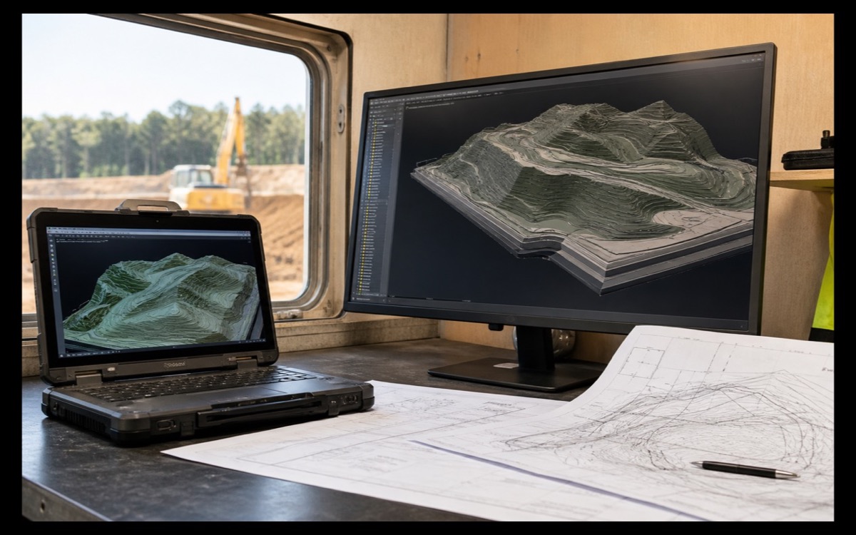 Construction Job Modeling & Design tools, equipment, or jobsite workflow