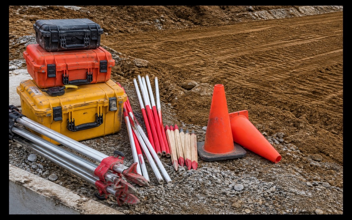 Construction Job Setup tools, equipment, or jobsite workflow
