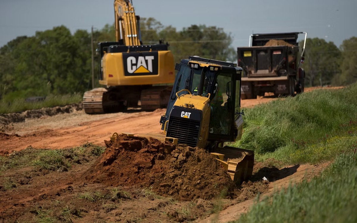 Trimble Grade Control tools, equipment, or jobsite workflow